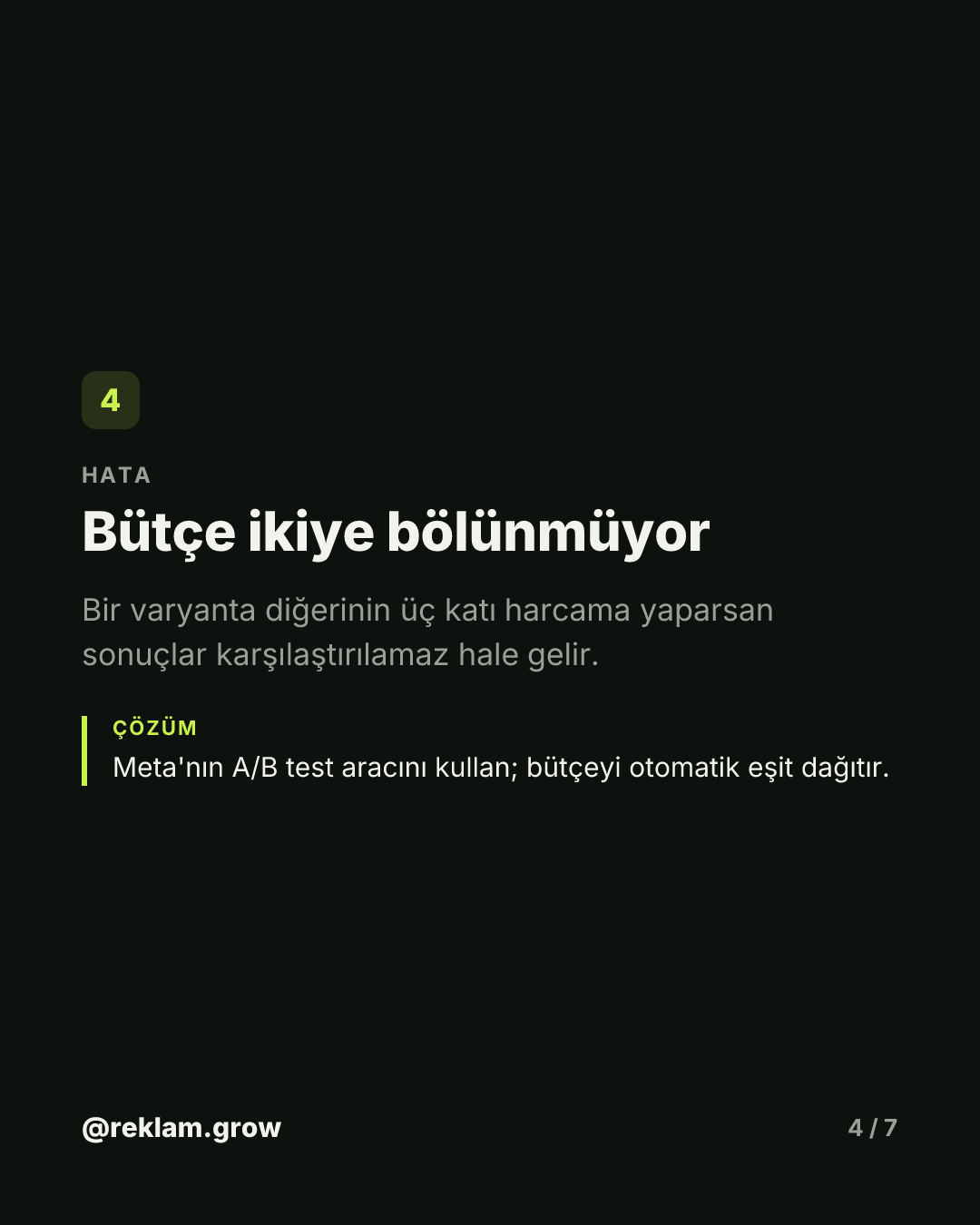 5 hata testini anlamsız kılıyor. — slayt 4