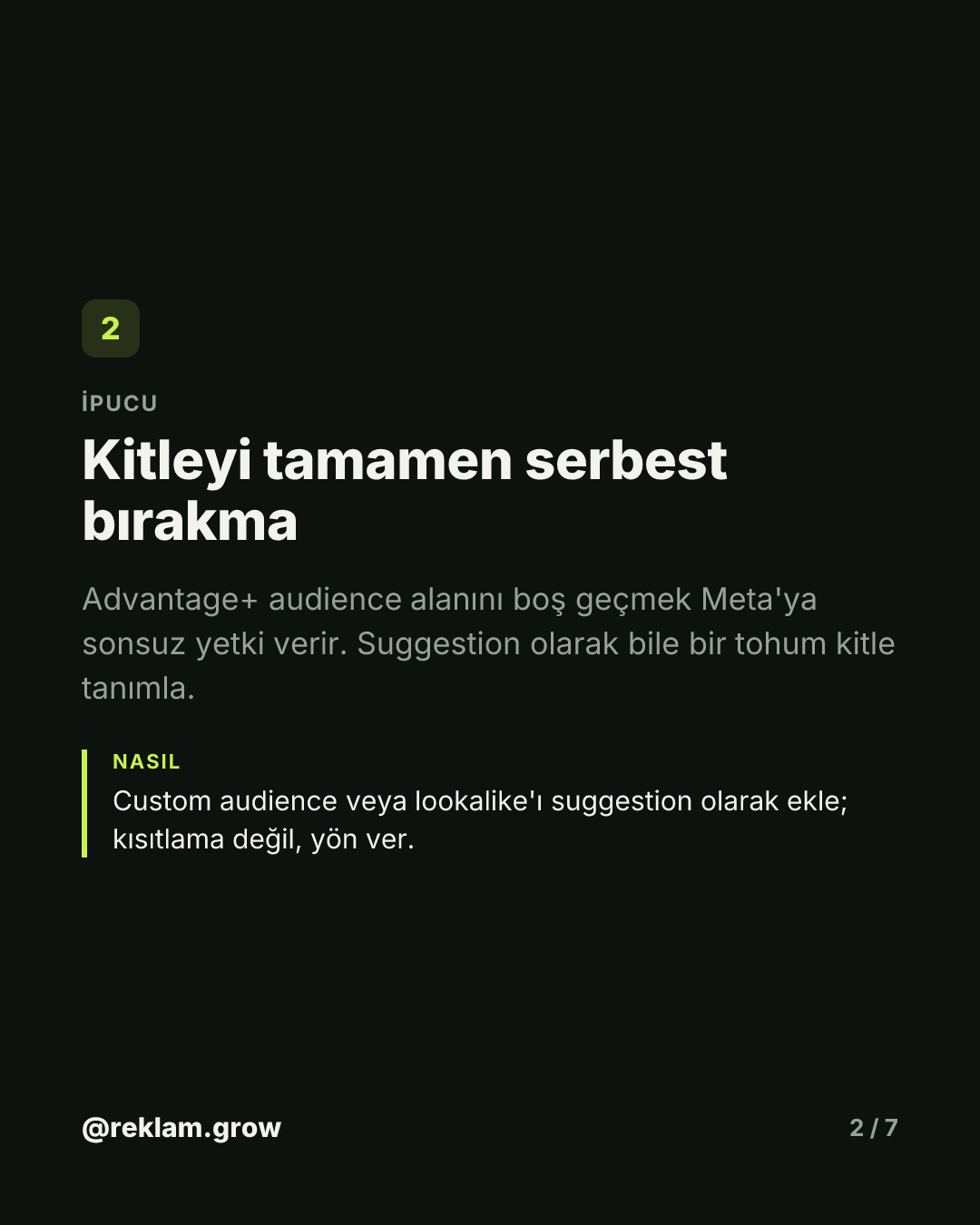 Otomasyona bırakınca bütçen kaybolur. — slayt 2
