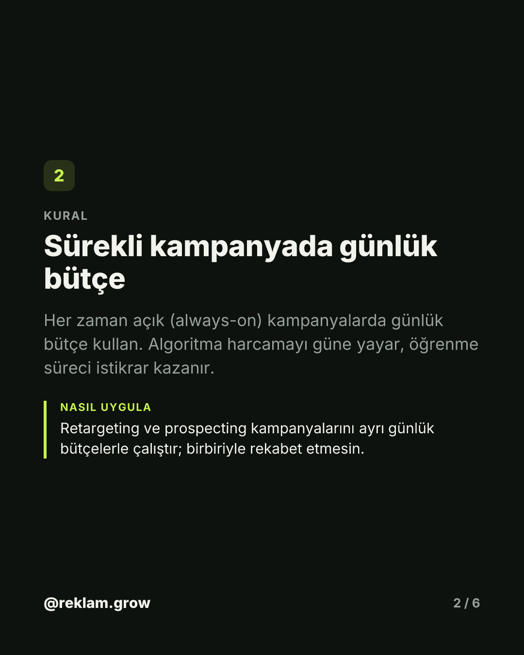 Yanlış bütçe tipi parayı yakıyor. — slayt 2