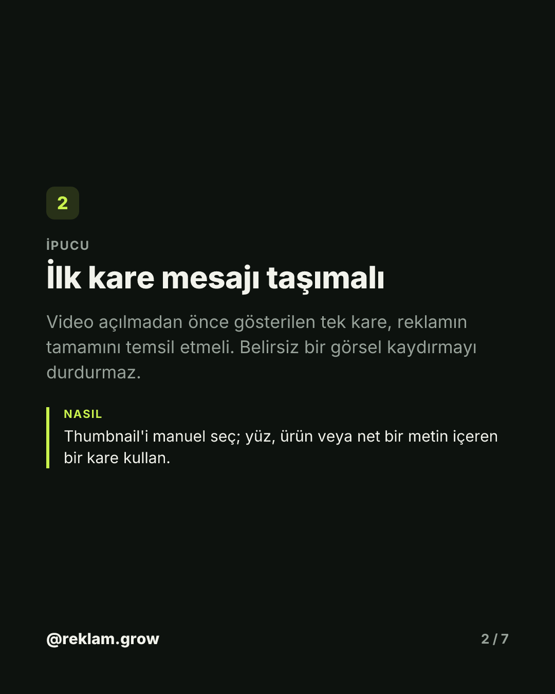 3 saniyede biten reklamın 5 ortak hatası — slayt 2