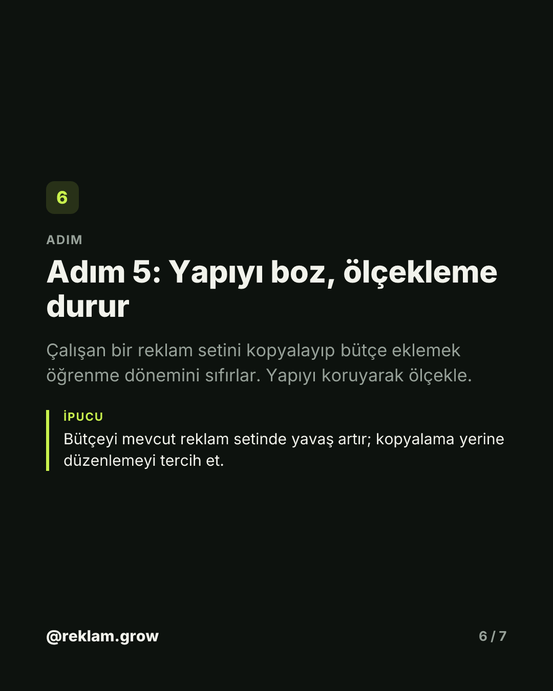 Yanlış katmana dokunuyorsun, para gidiyor. — slayt 6