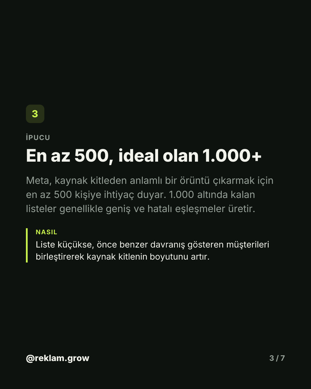 Yanlış kaynak kitle, bütçeni çöpe atar. — slayt 3
