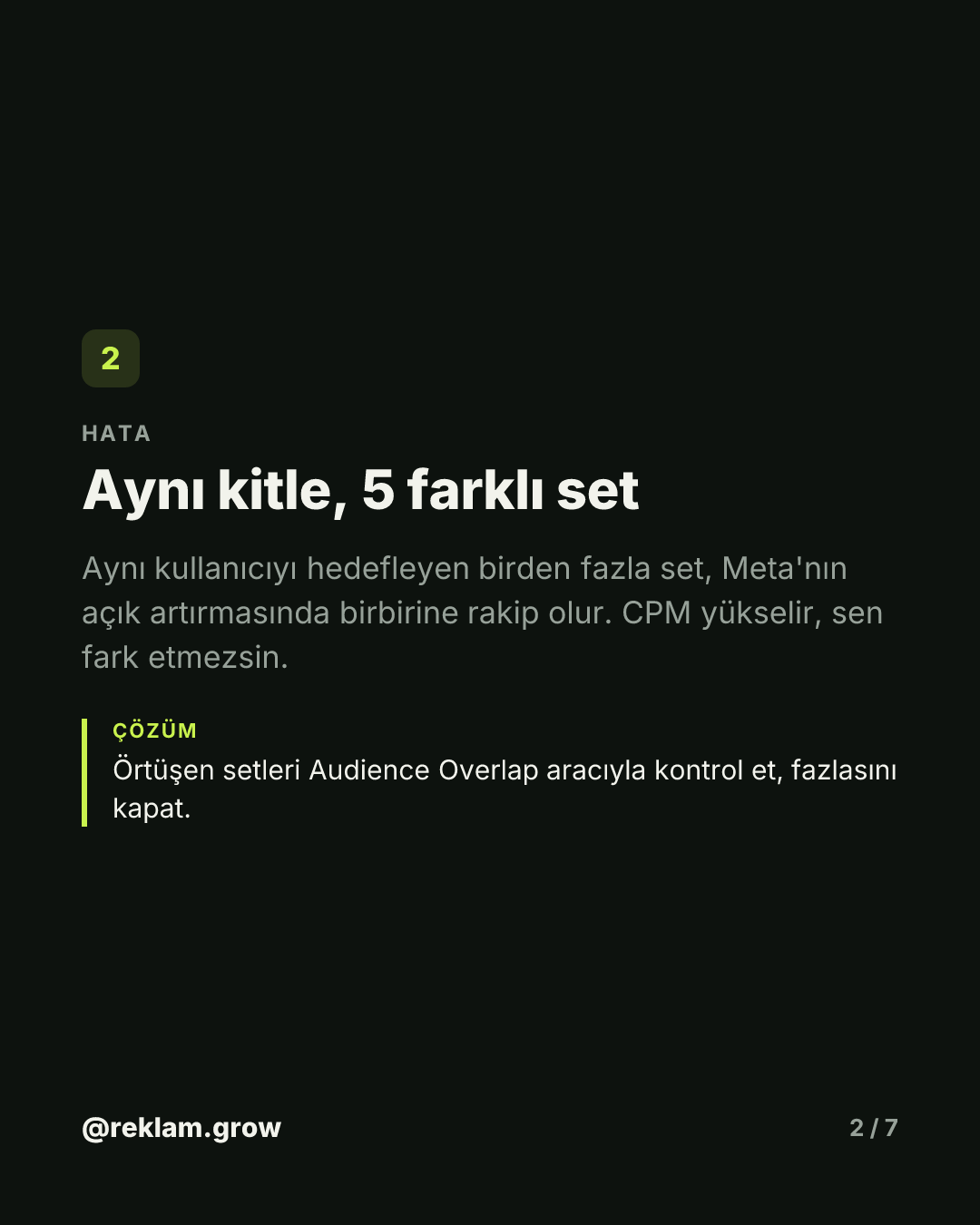 5 set, 1 kitle: paranı sen yiyorsun. — slayt 2