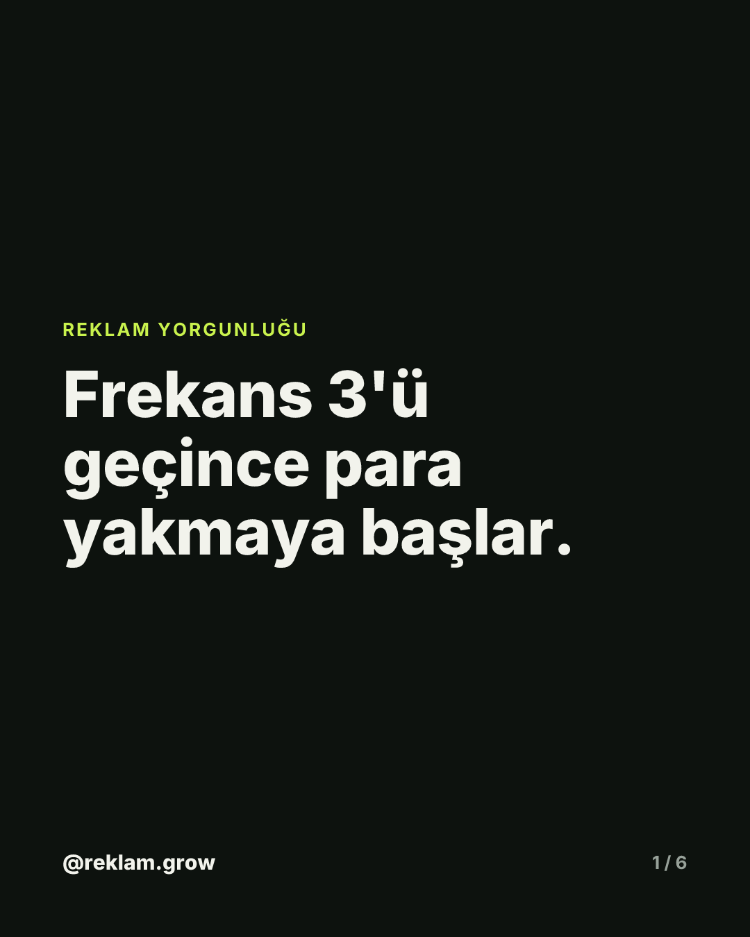 Frekans 3'ü geçince para yakmaya başlar.
